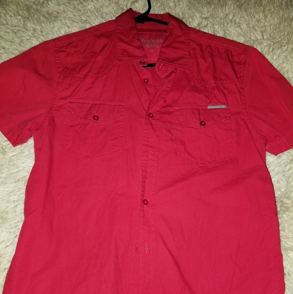Guess button up shirt